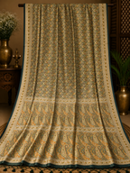 Jamewar Semi Silk Banarasi Saree