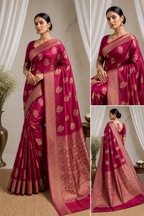 Semi Mashru Silk Saree