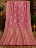 Chinon Silk Saree