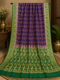 Pure Khaddi Crepe Silk Saree