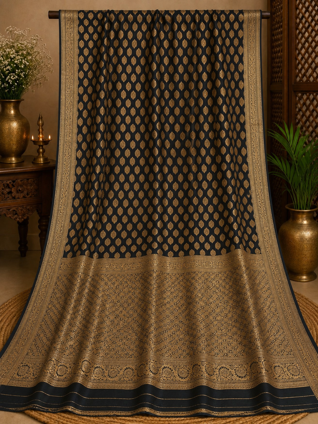 Banarasi Semi Silk Saree