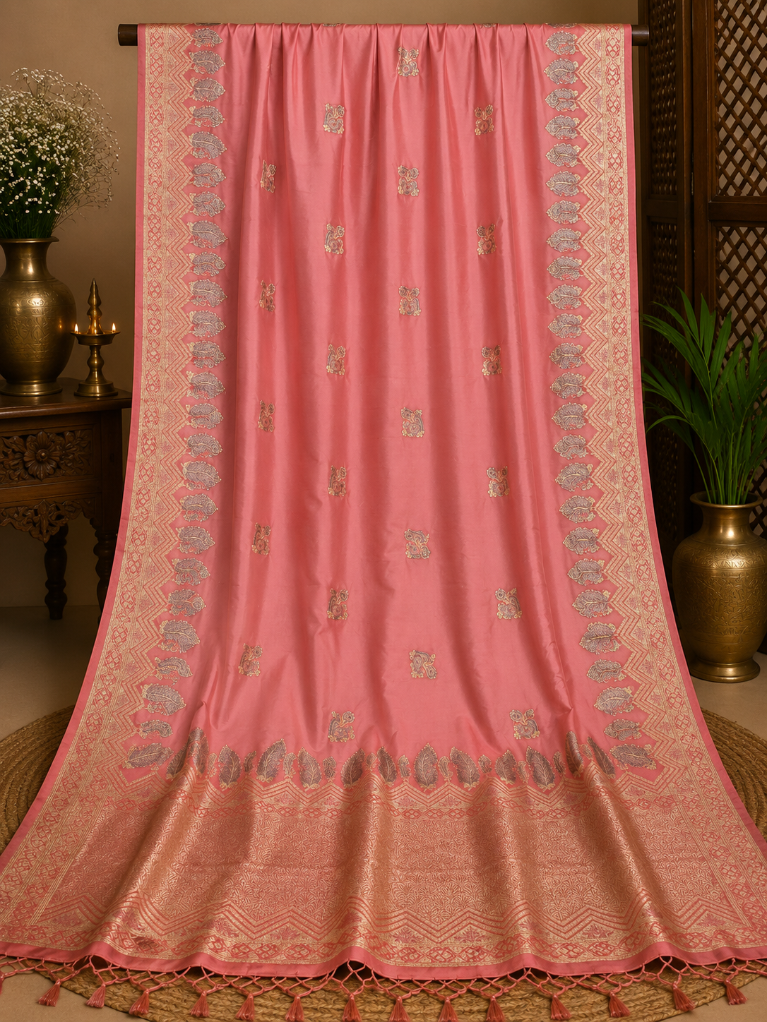 Banarasi Semi Silk Saree