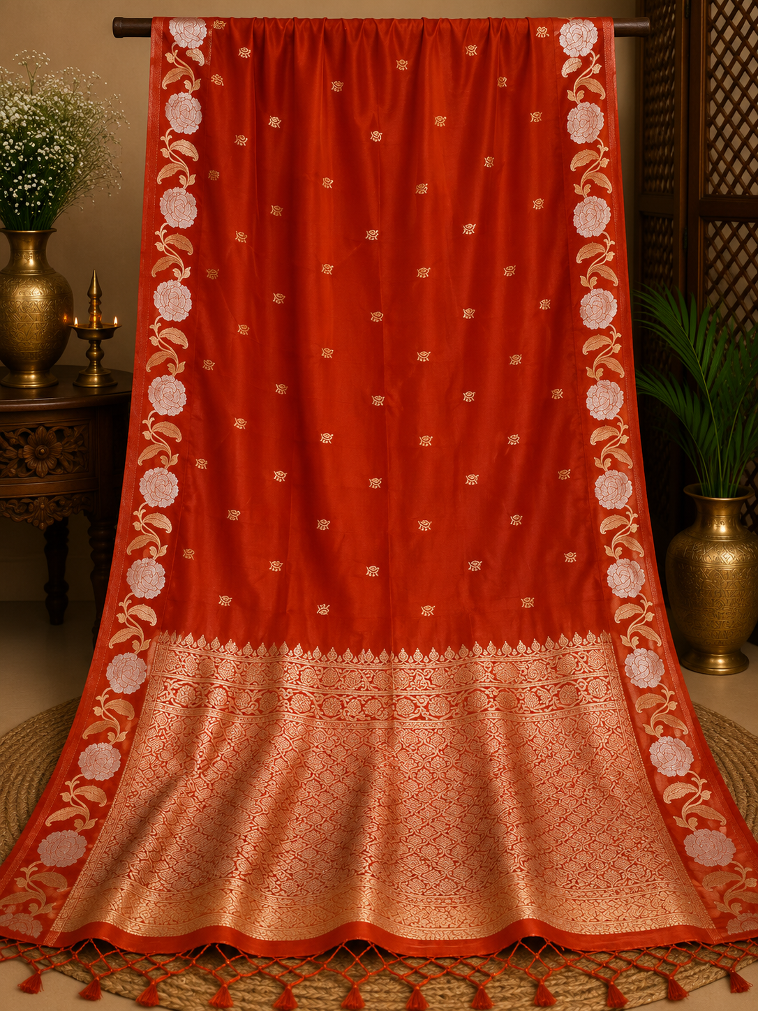 Banarasi Semi Silk Saree