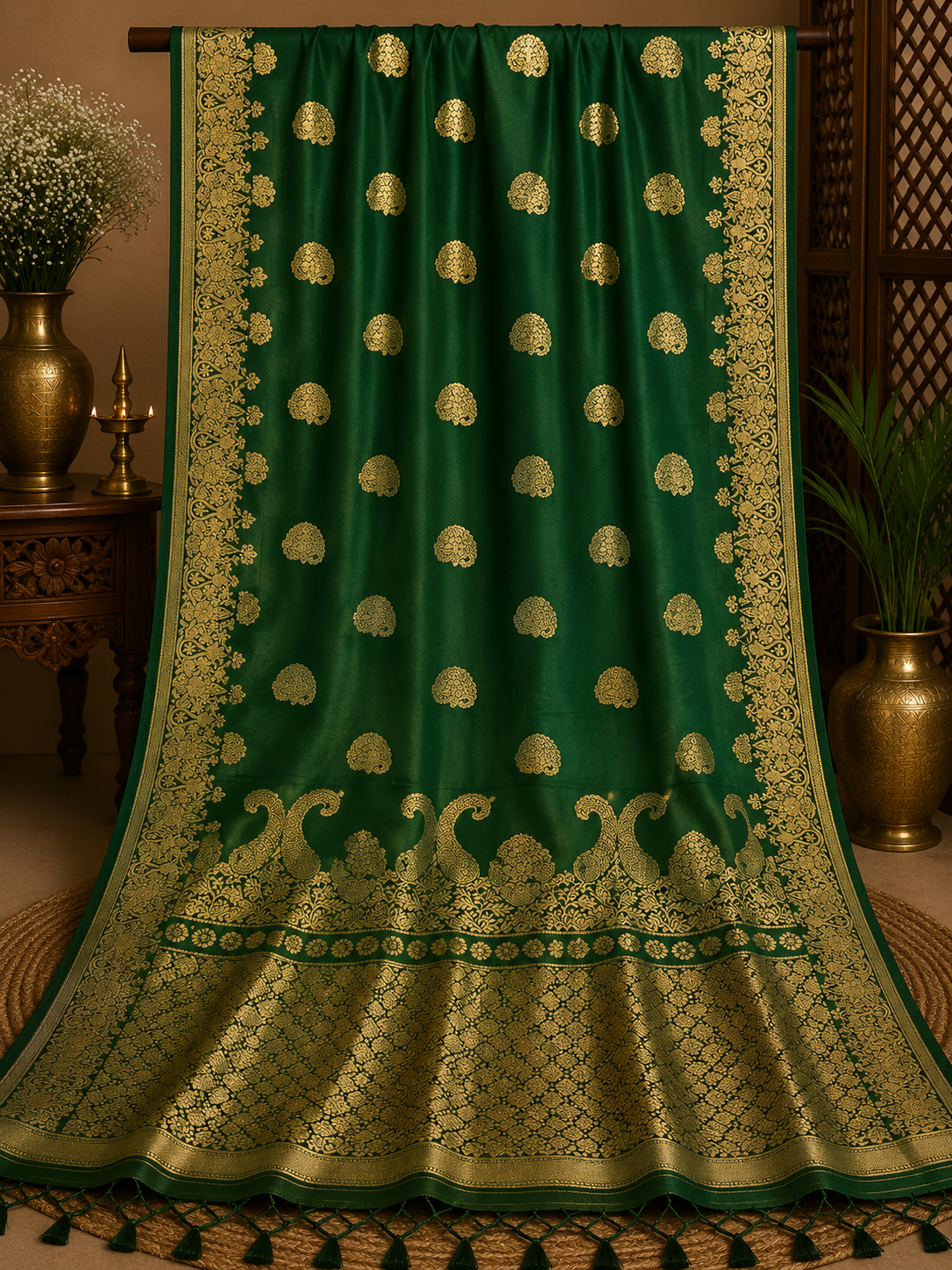 Banarasi Semi Silk Saree
