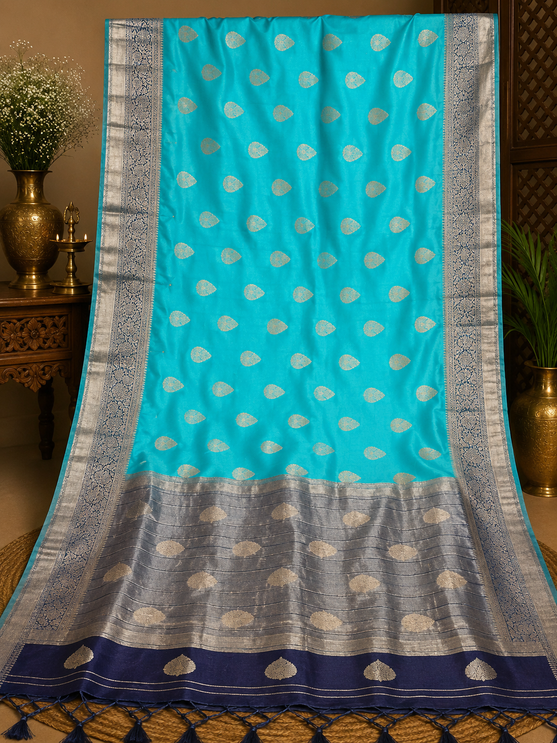 Banarasi Semi Silk Saree