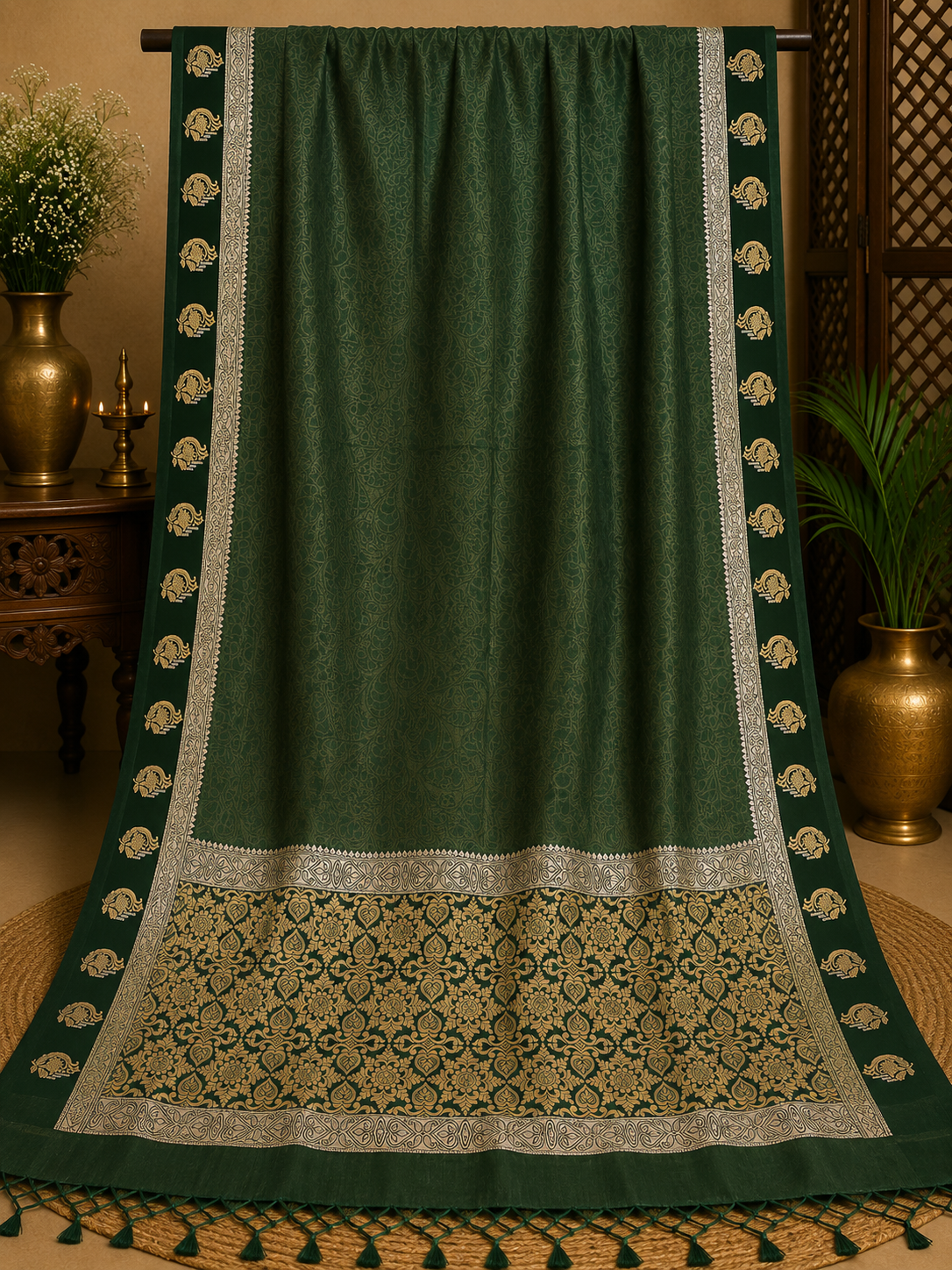 Banarasi Cotton Silk Saree