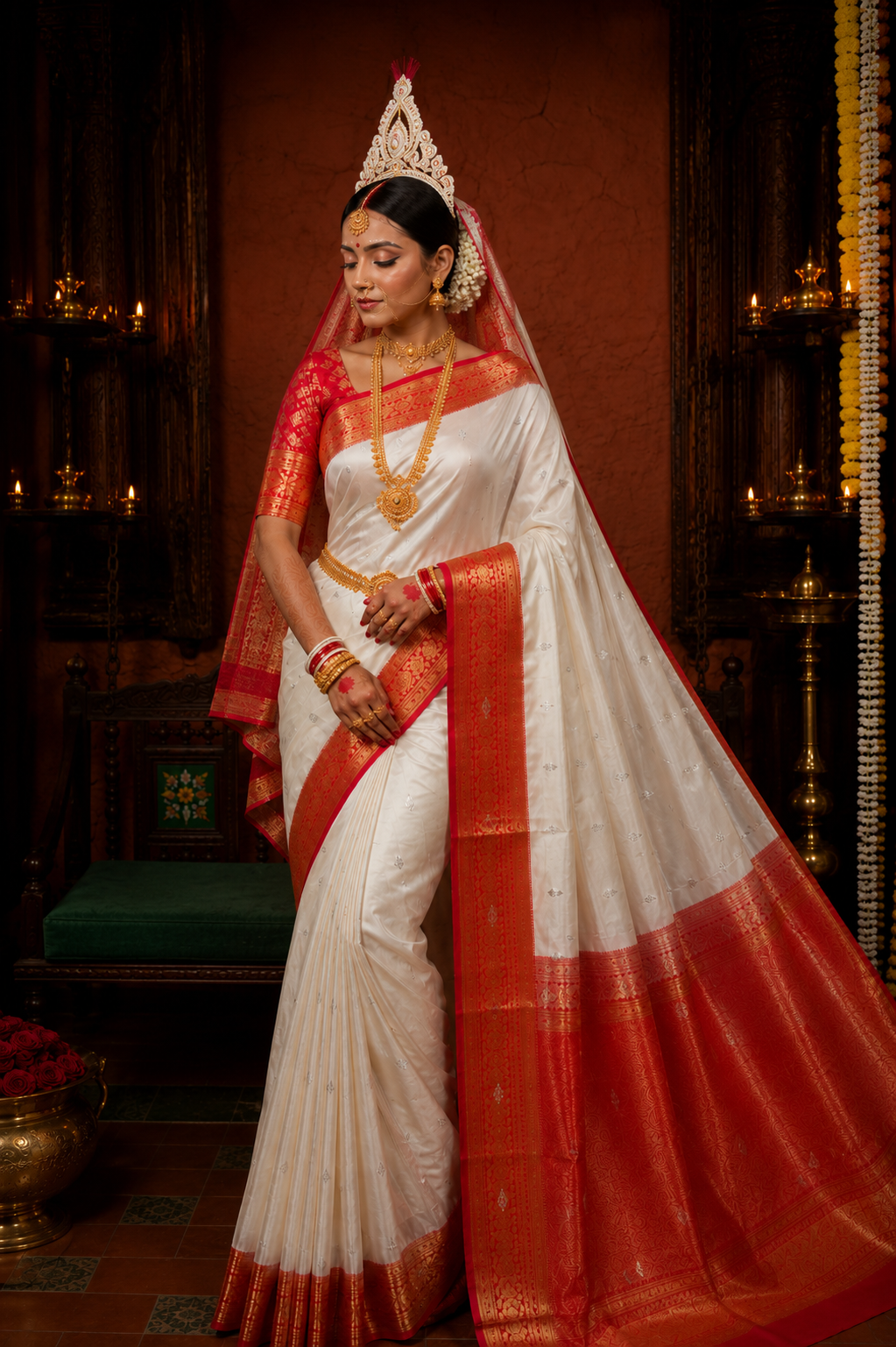 Panetar Banarasi Silk Saree