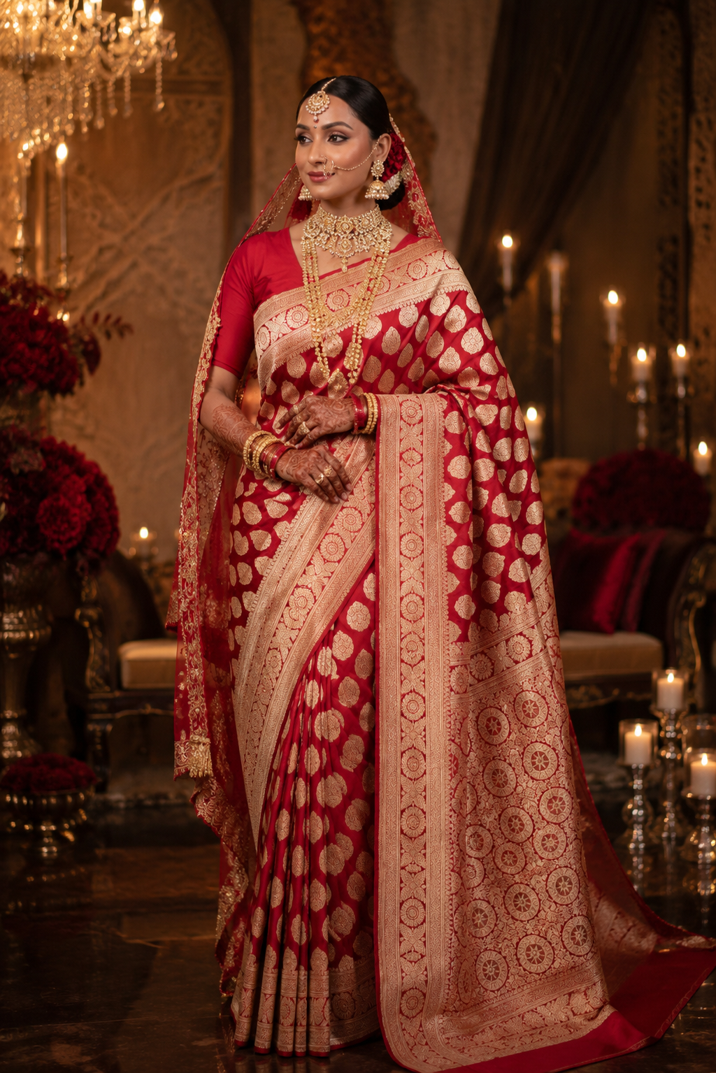 Pure Banarasi Katan Silk Saree