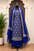 Banarasi Khaddi Chiffon Suit