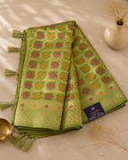 Ghat Chola Semi Katan Dupatta
