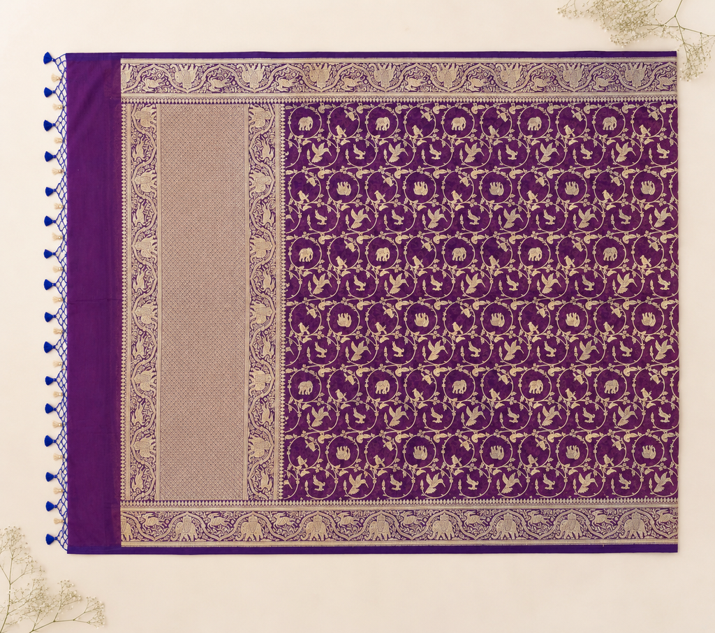 Pure Semi Katan  Dupatta