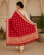 Pure Katan Handloom Dupatta