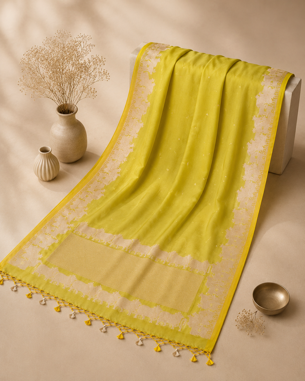 Banarasi Zari Work Dupatta