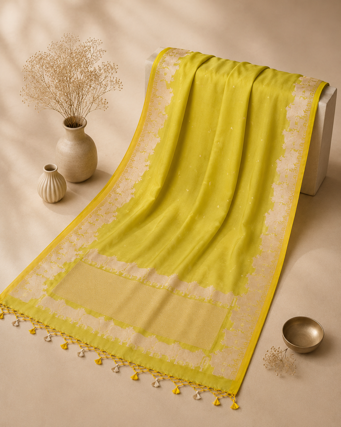 Banarasi Zari Work Dupatta