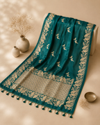 Pure Semi Katan Dupatta