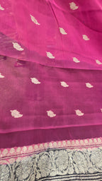 Gul Neel Chiffon Banarasi Saree