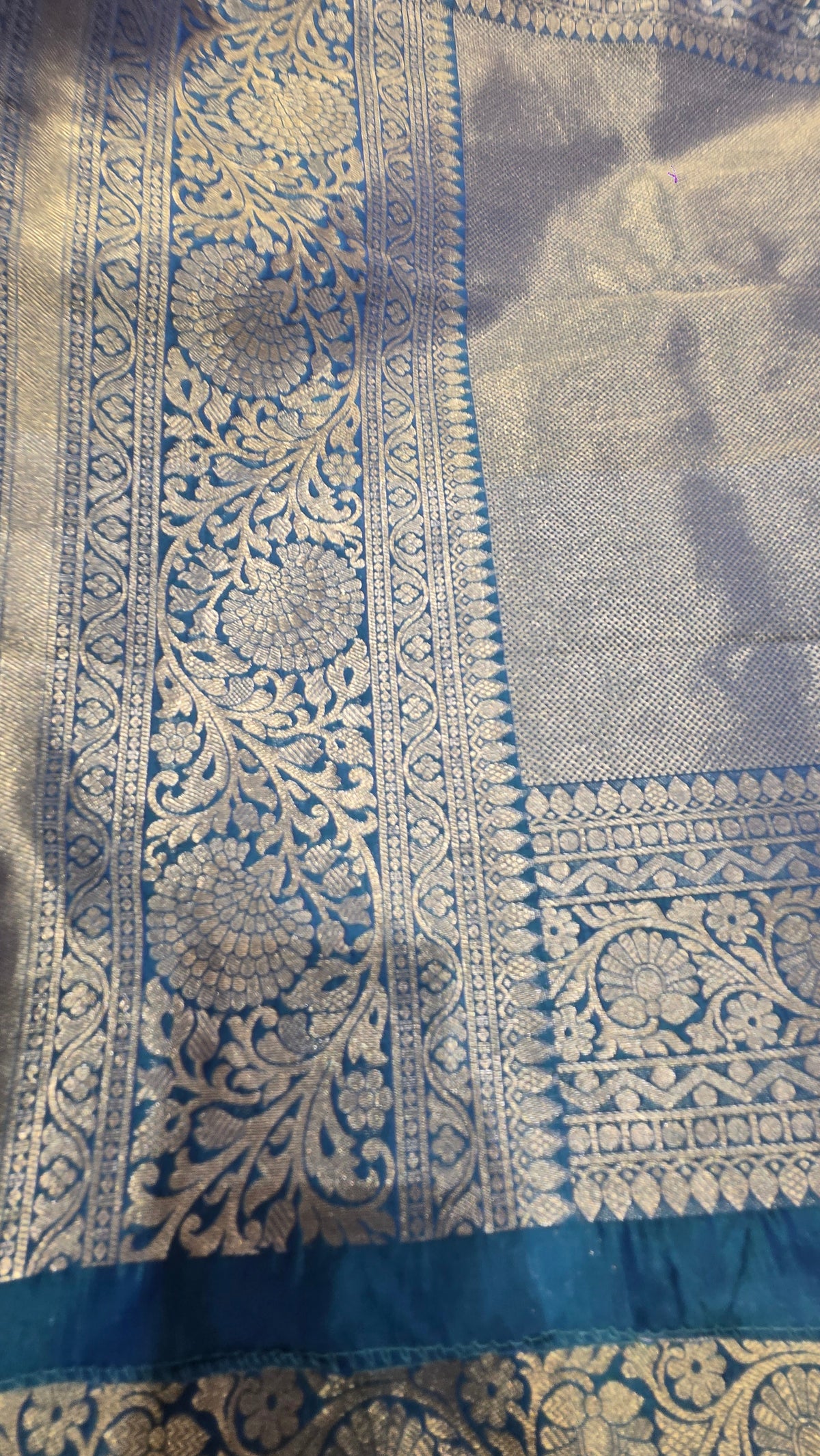 Premium Tissue Silk Saree with Copper Zari Weaving