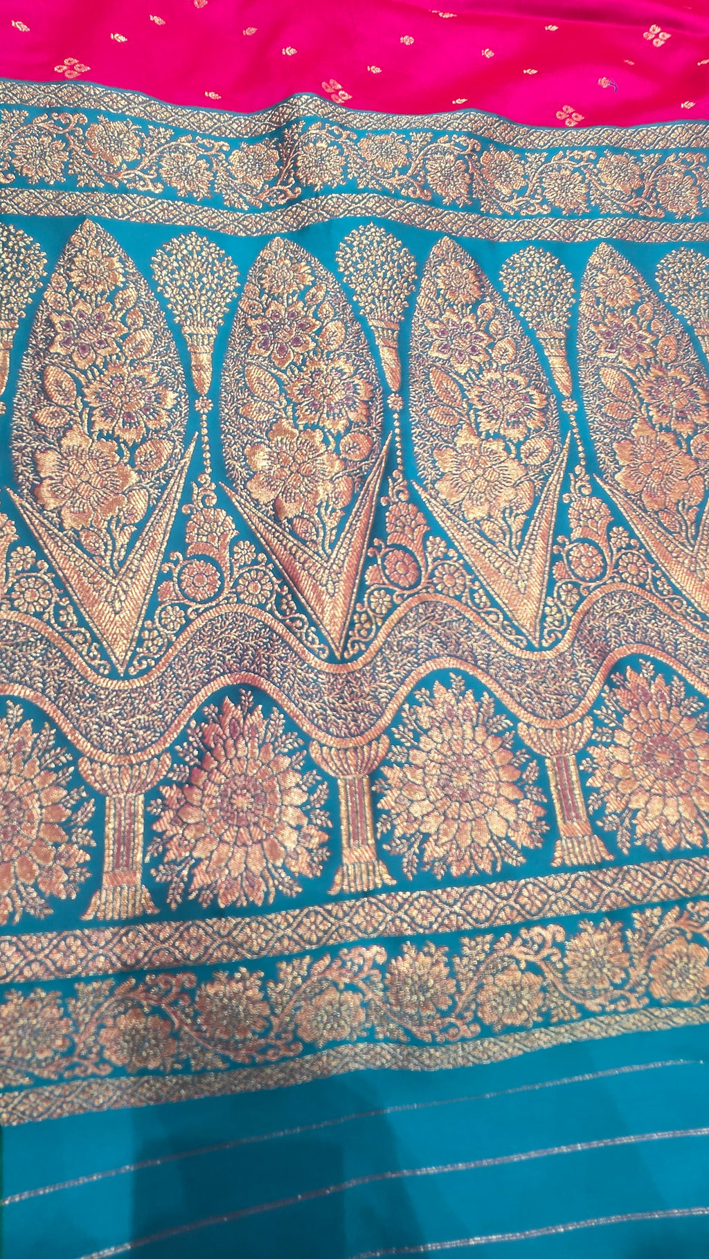 Premium Semi Silk Banarasi Saree with Elegant Weaving Work
