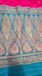 Premium Semi Silk Banarasi Saree with Elegant Weaving Work