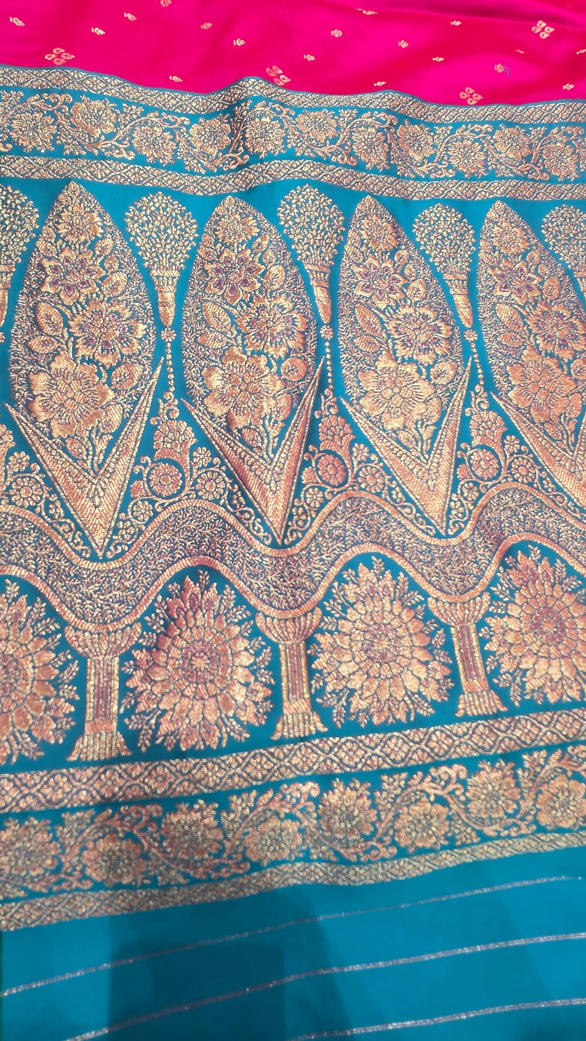 Premium Semi Silk Banarasi Saree with Elegant Weaving Work