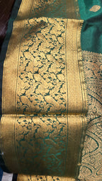 Premium Kanjivaram Saree with Rich Zari Weaving