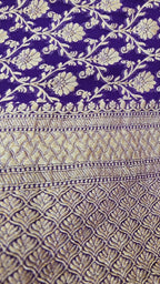 Khaddi Banarasi Georgette Saree