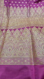 Light Pink Banarasi Saree