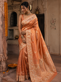 Premium Fancy Banarasi Saree with Heavy Embroidery Work