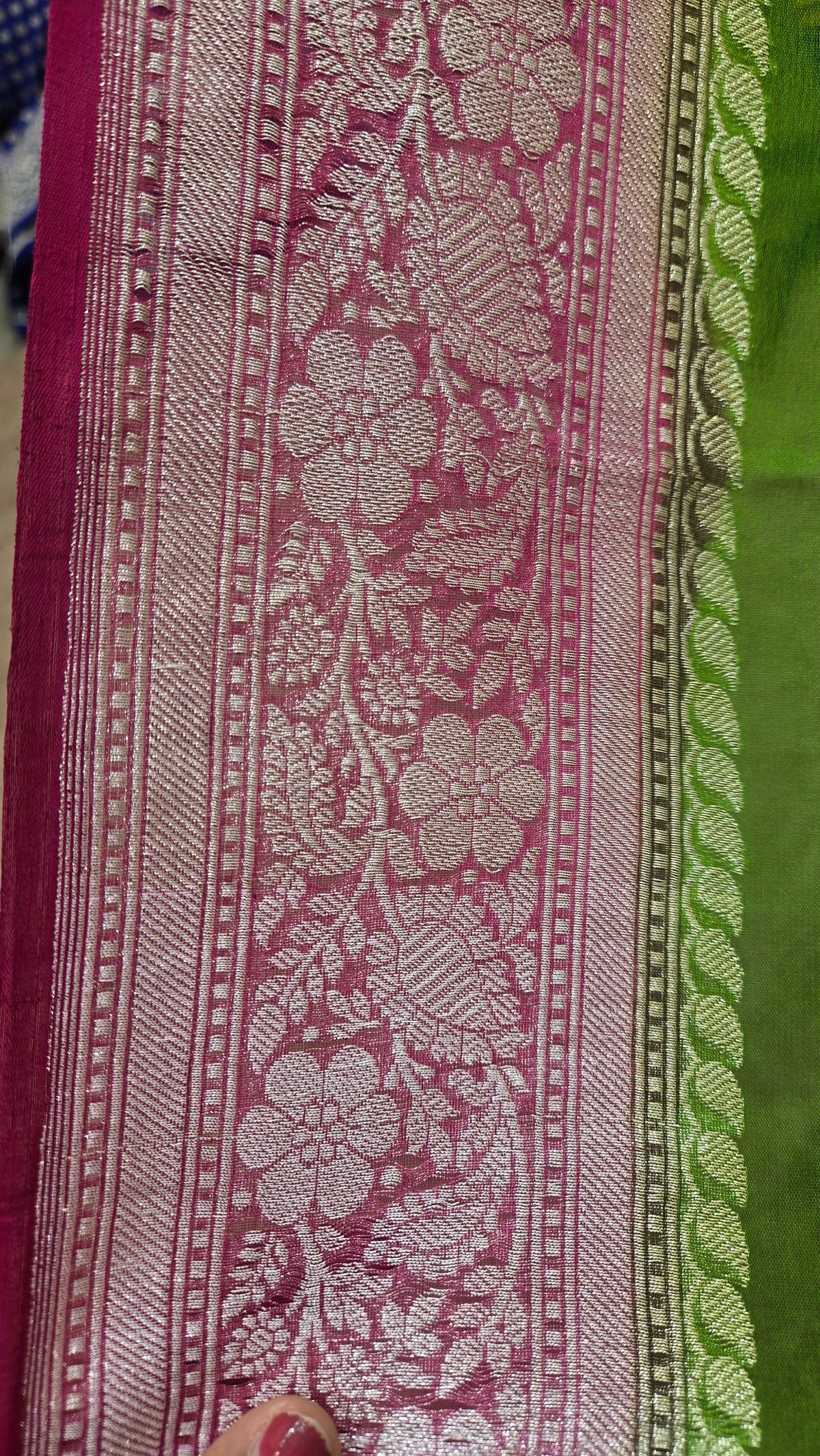 Tota Rani Chiffon Banarasi Saree