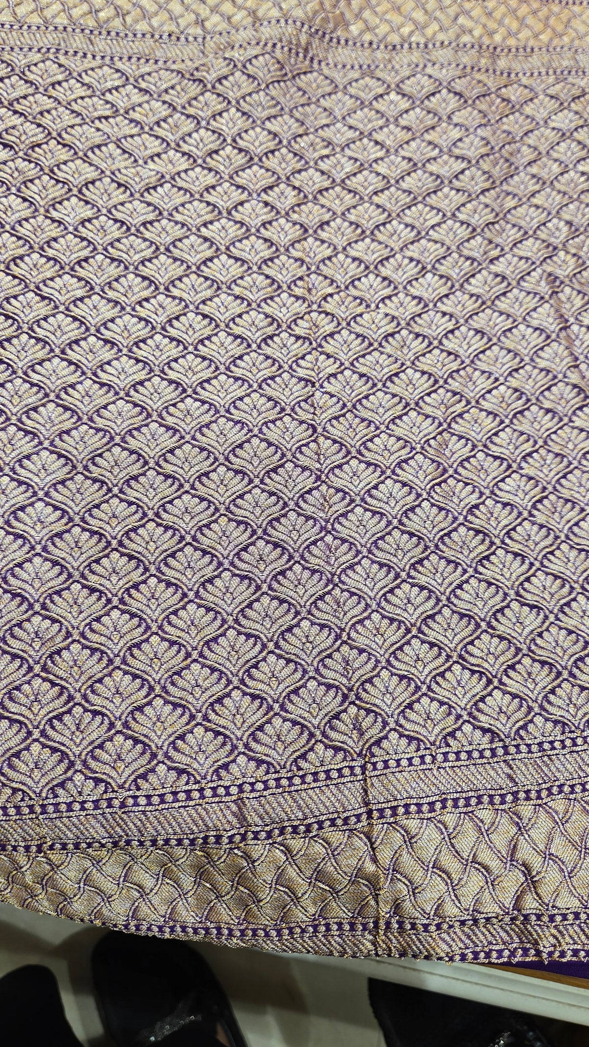 Khaddi Banarasi Georgette Saree