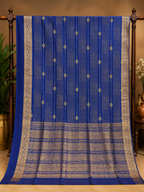 Premium  Chiffon Saree with sonarupa Weaving Work