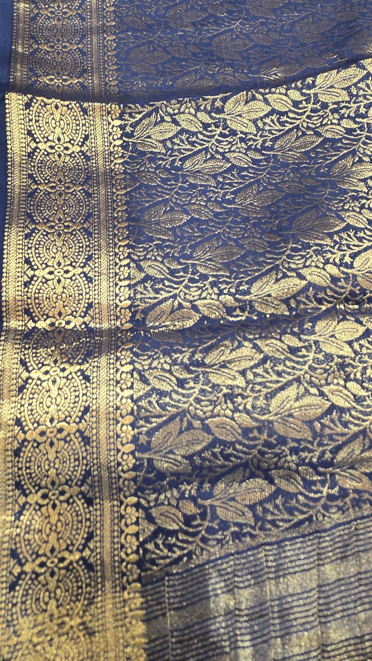 Premium Crepe Silk Saree with Rich Zari Work