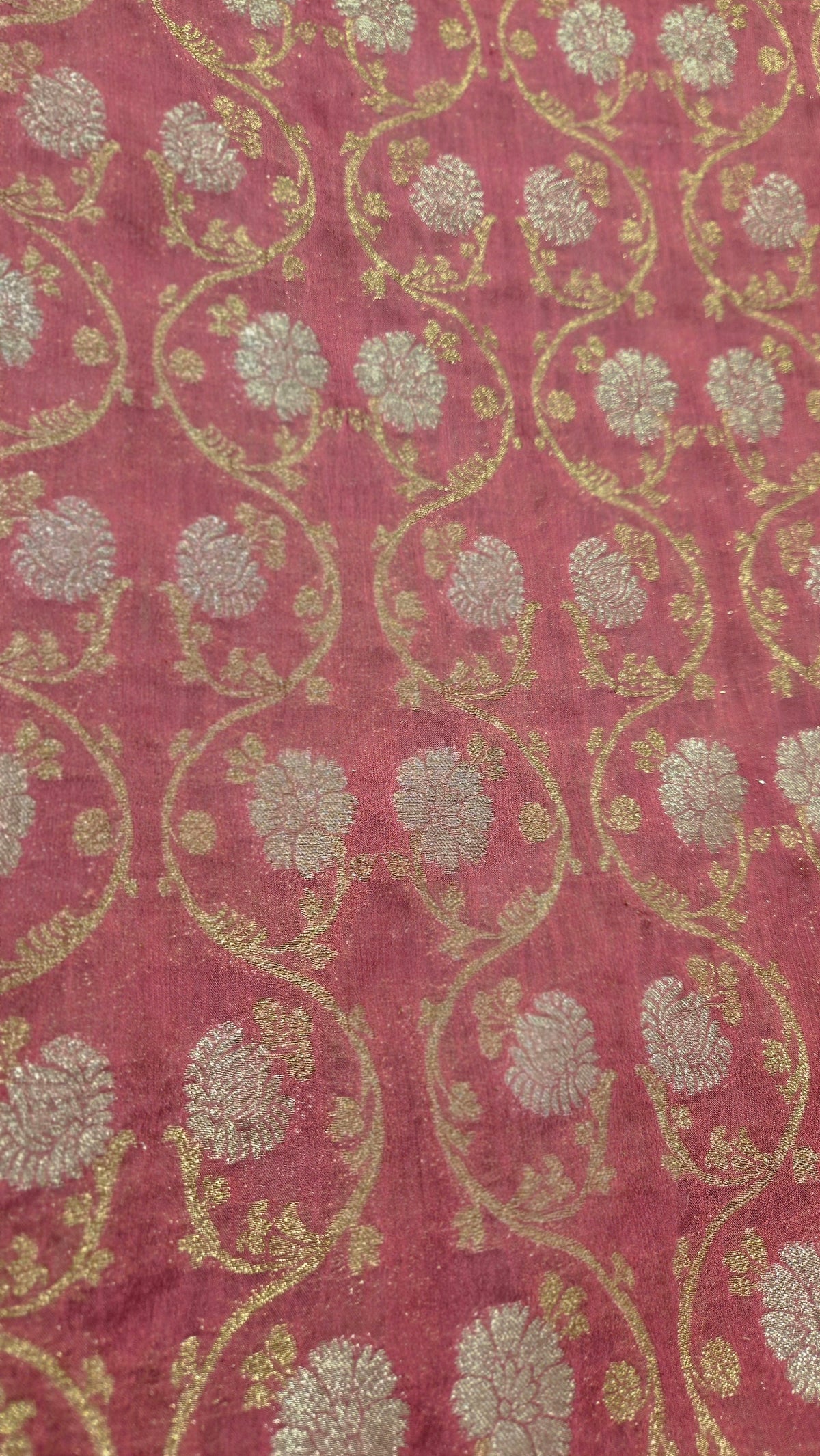 Premium Light Pink Georgette Saree with Sona Rupa Zari Weaving