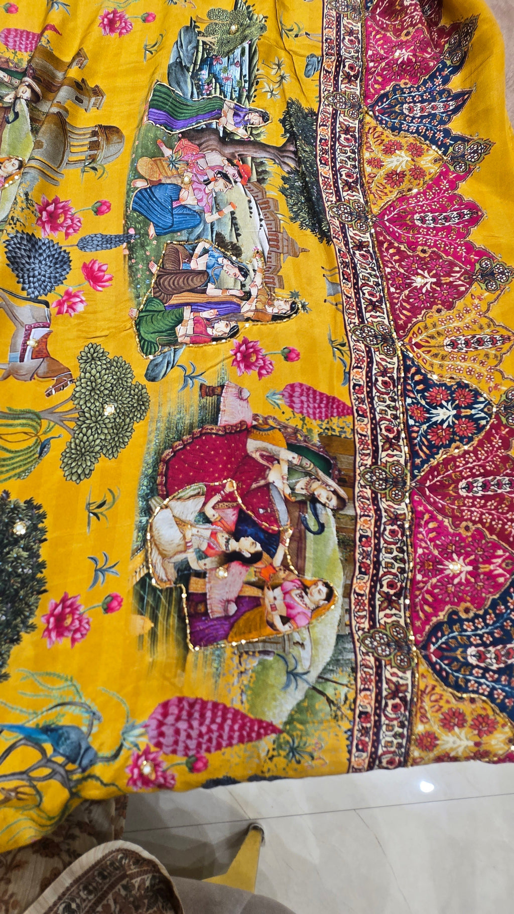 Village story saree