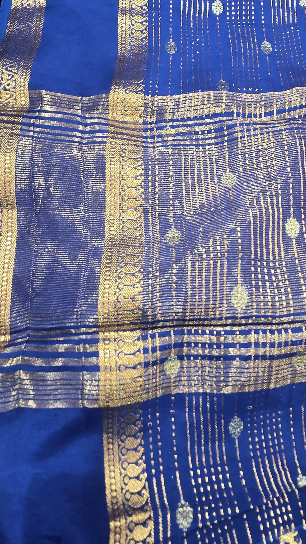 Premium  Chiffon Saree with sonarupa Weaving Work