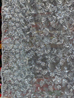 Heavy Net Embroidered Saree with All-Over Jaal Work & Readymade Blouse