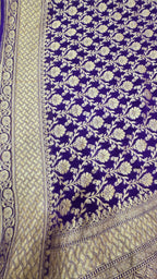Khaddi Banarasi Georgette Saree