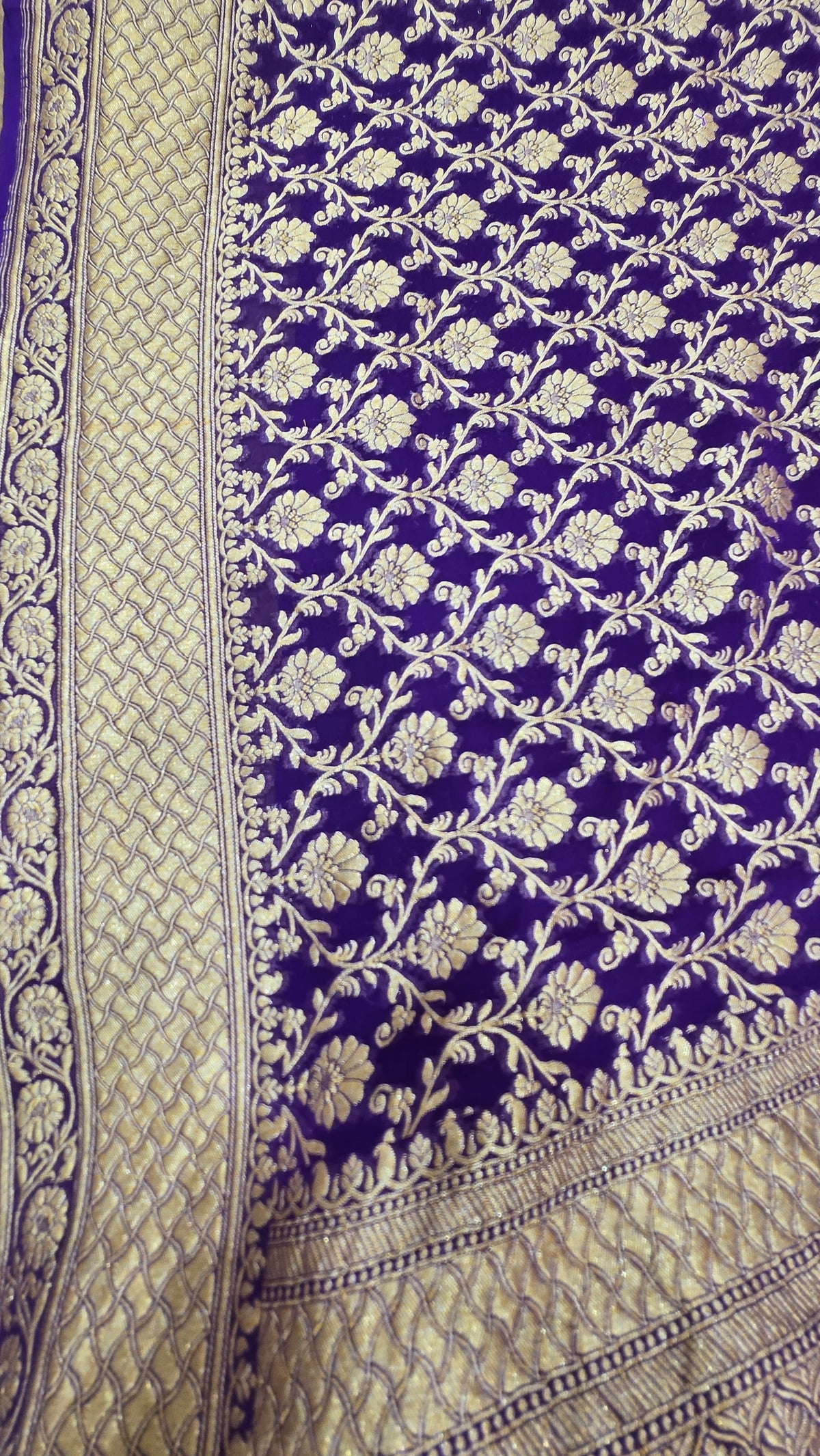 Khaddi Banarasi Georgette Saree