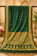 Premium Kanjivaram Saree with Rich Zari Weaving