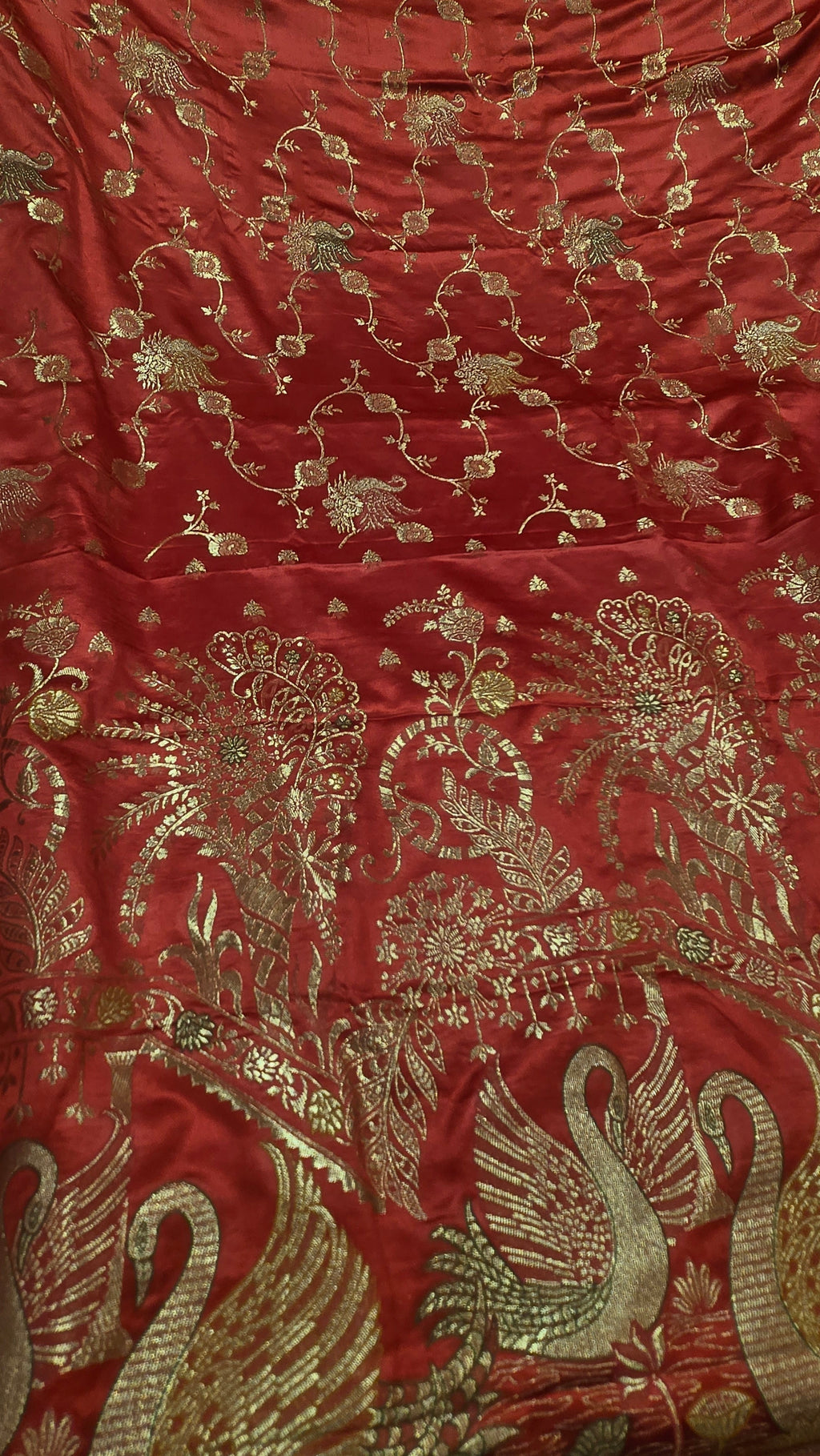 Premium Butter Silk Saree with Sikarga Pattern Weaving