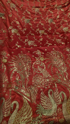 Premium Butter Silk Saree with Sikarga Pattern Weaving