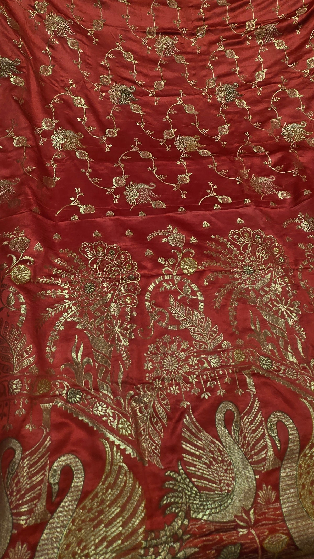 Premium Butter Silk Saree with Sikarga Pattern Weaving