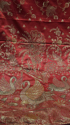 Premium Butter Silk Saree with Sikarga Pattern Weaving
